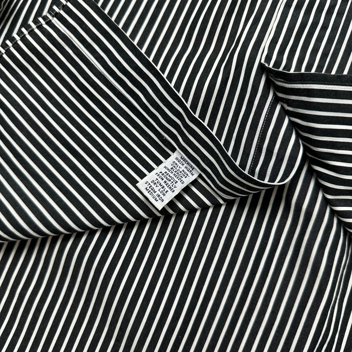 Ralph Lauren Button-up Shirt Long-Sleeve Striped in Black ( Size 2XL )
