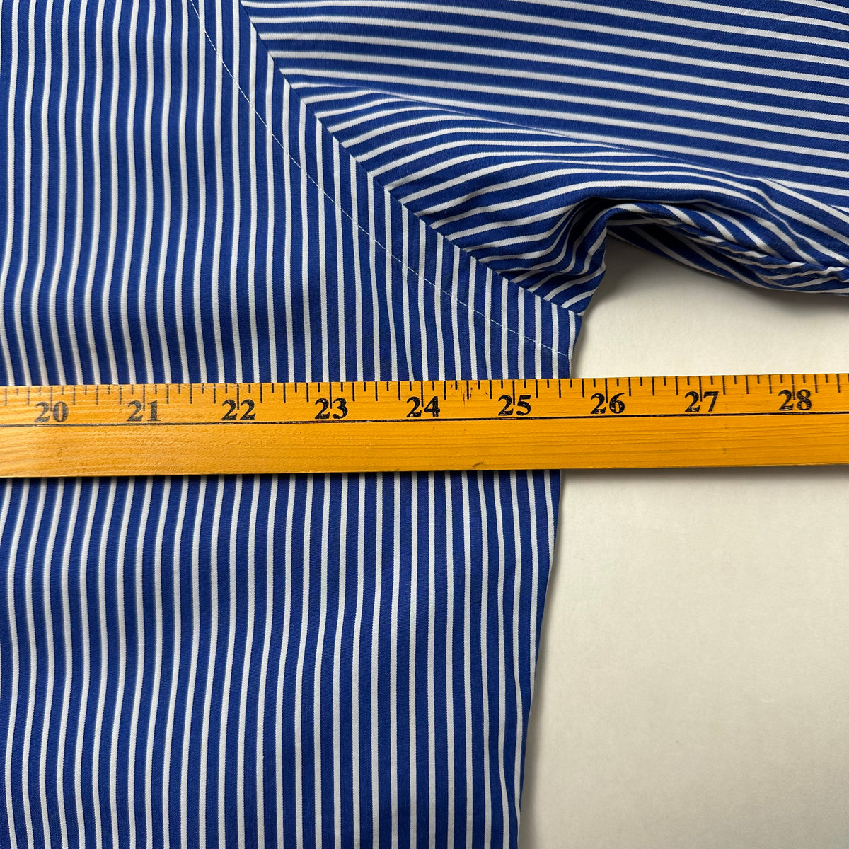 Ralph Lauren Button-up Shirt Long-Sleeve Striped in Blue ( Size 2XL )