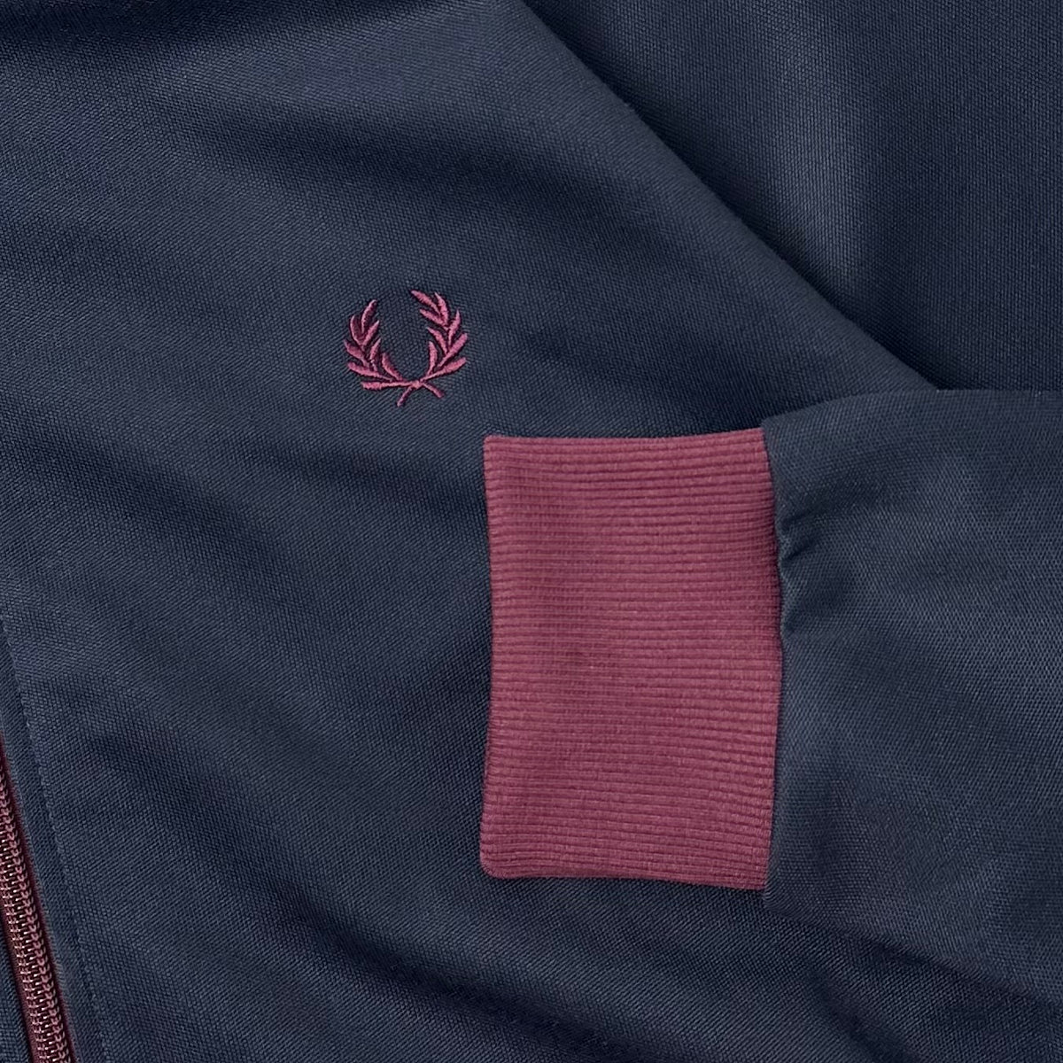 Fred Perry Track Jacket in Navy ( Size Medium )