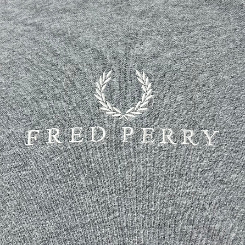 Fred Perry Crew Neck Sweatshirt in Gray Size Small ( Fits Medium )