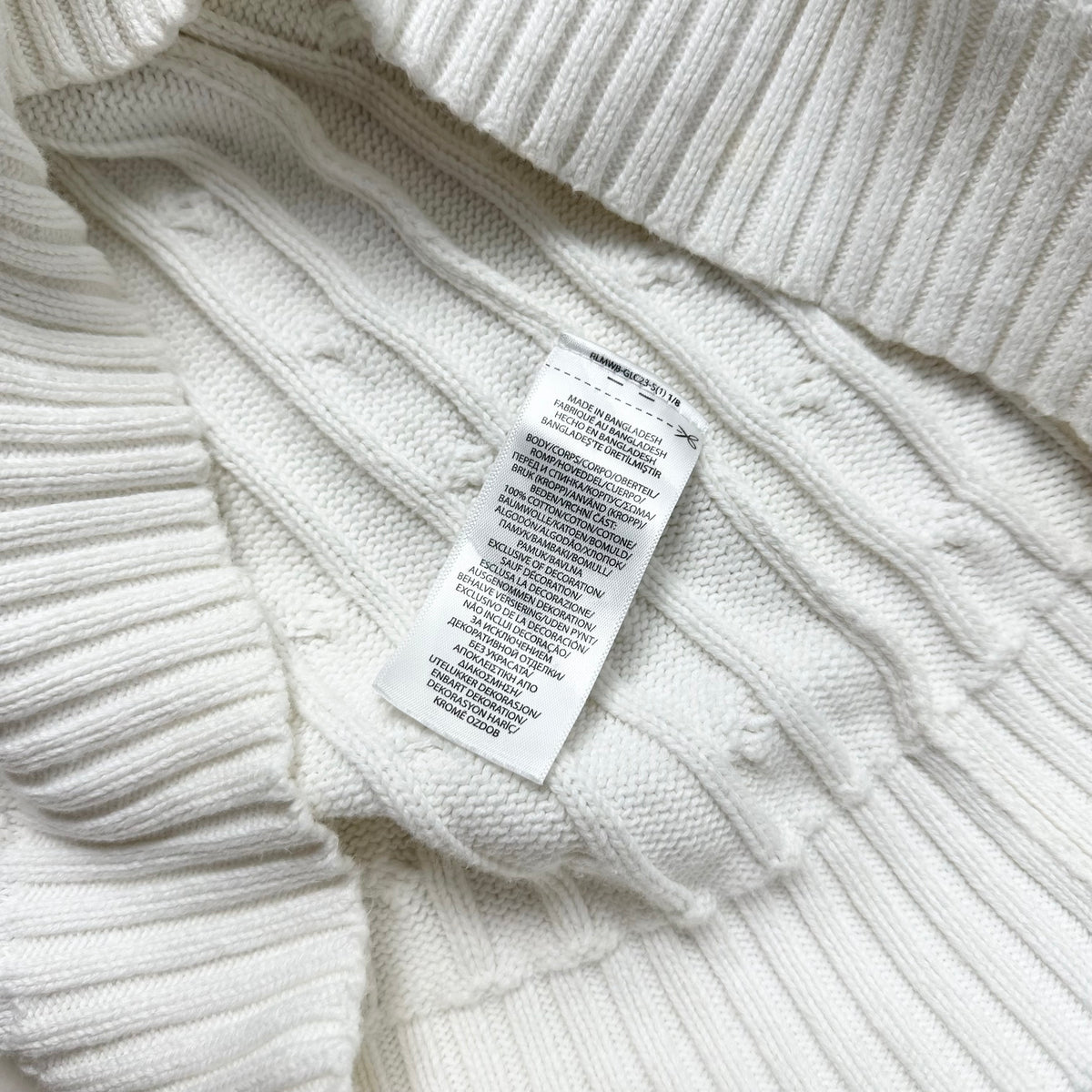Ralph Lauren Cable-knit Women’s Sweater in White ( Size Small )
