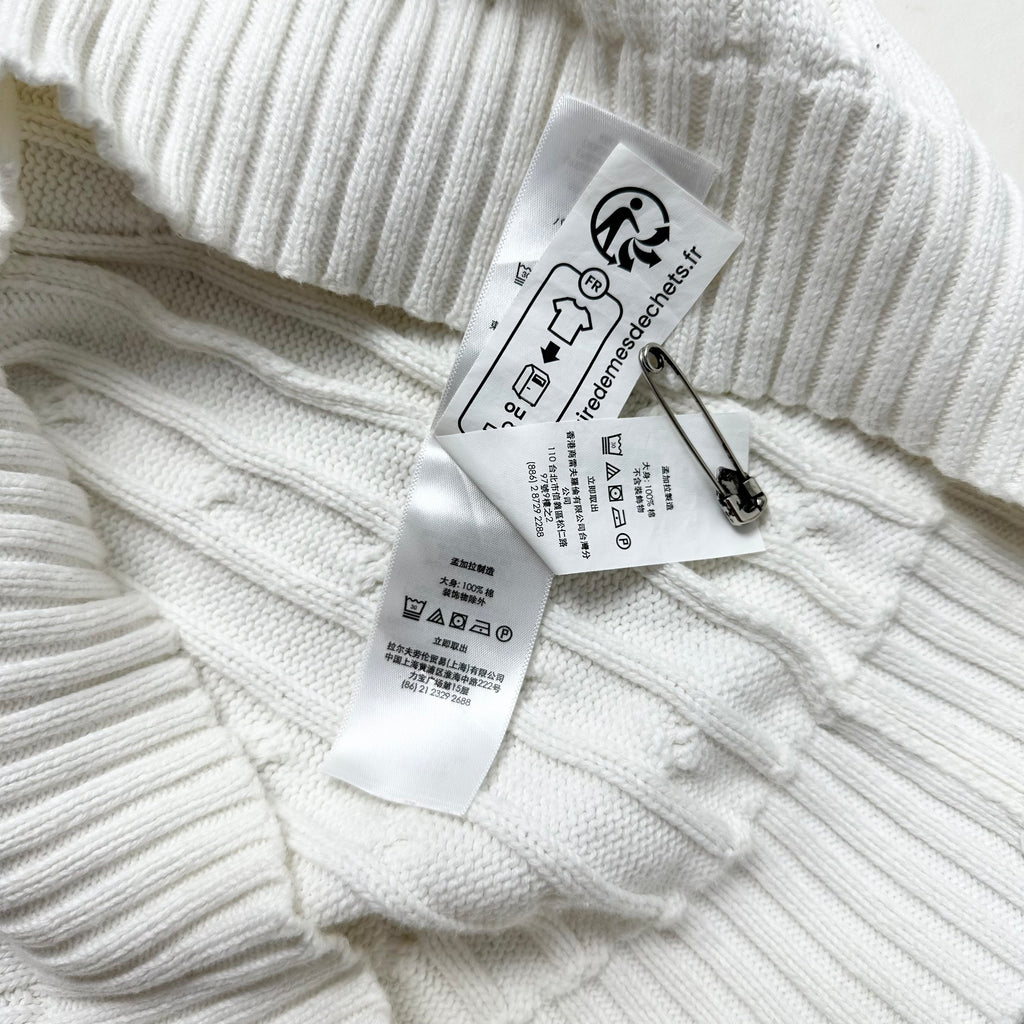 Ralph Lauren Cable-knit Women’s Sweater in White ( Size Small )