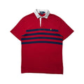 Ralph Lauren Rugby Polo Shirt in Red Size Medium ( Fits Large )