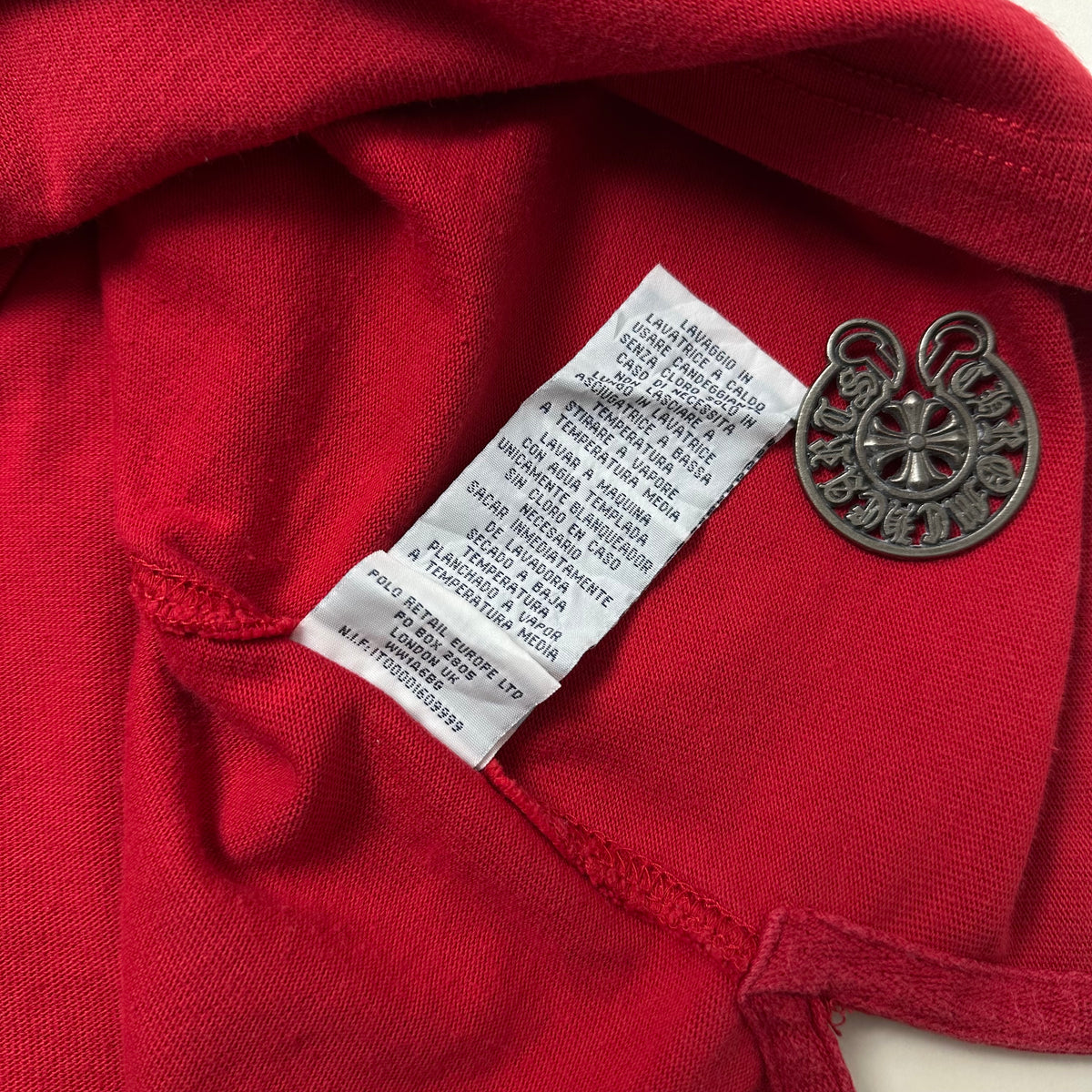 Ralph Lauren Rugby Polo Shirt in Red Size Medium ( Fits Large )