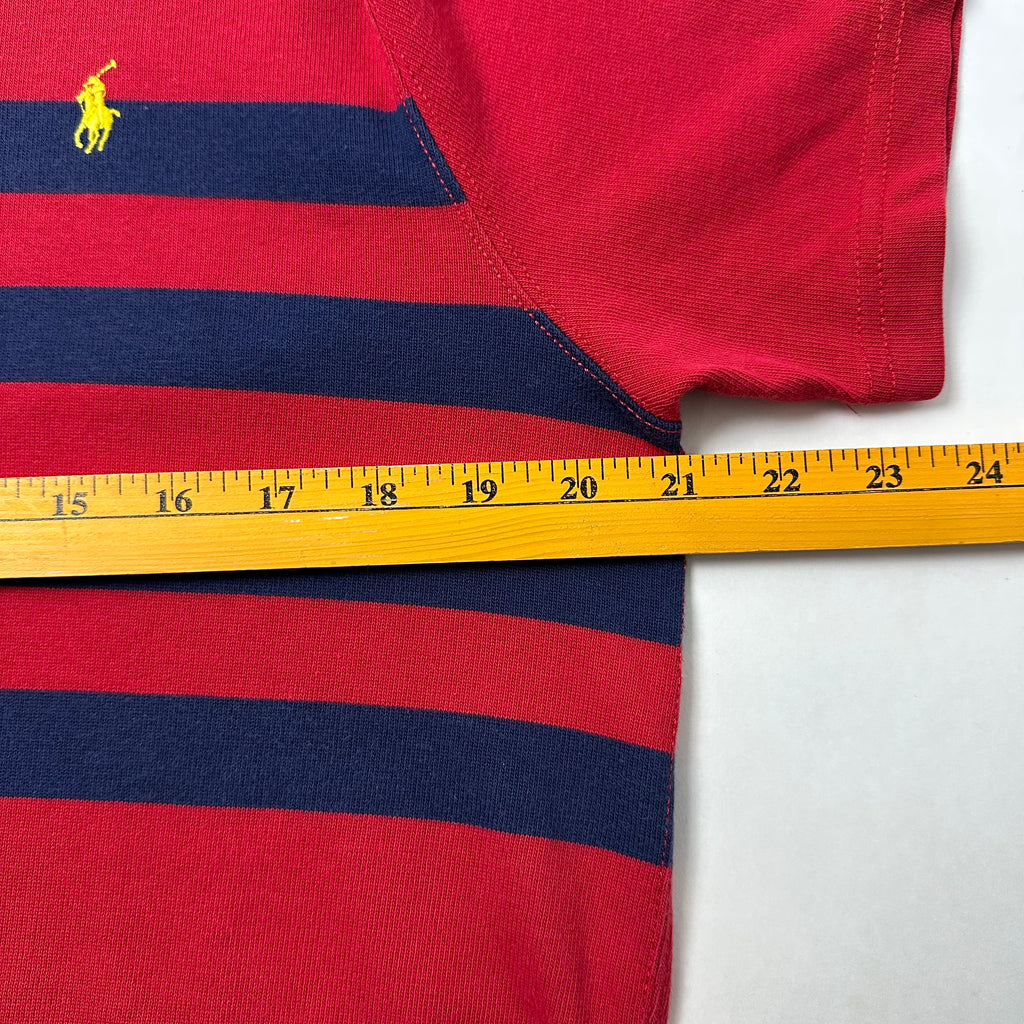 Ralph Lauren Rugby Polo Shirt in Red Size Medium ( Fits Large )