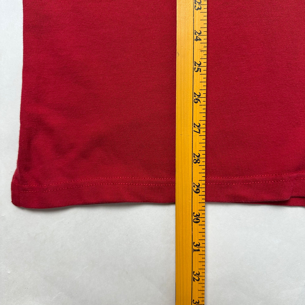 Ralph Lauren Rugby Polo Shirt in Red Size Medium ( Fits Large )
