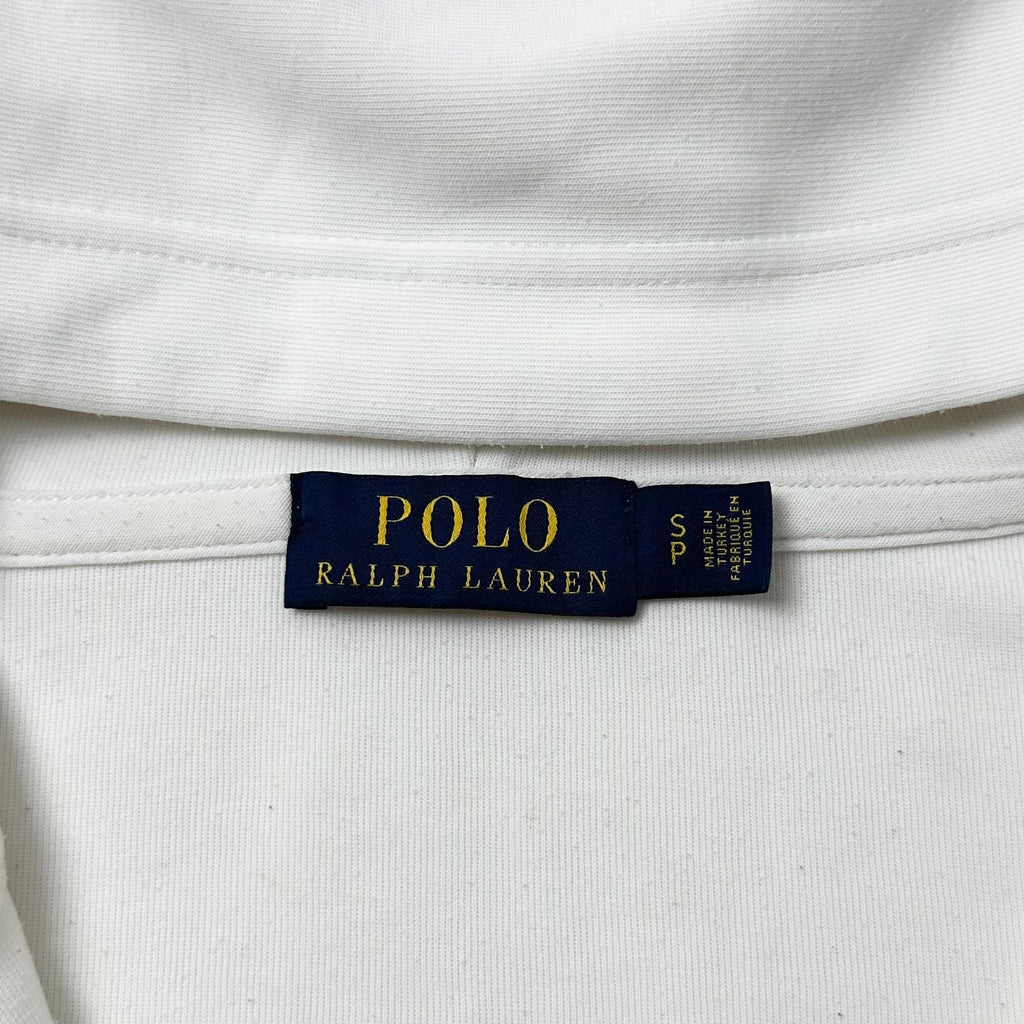 Ralph Lauren Full-zip Hoodie Jacket in White Size Small ( Fits Medium )