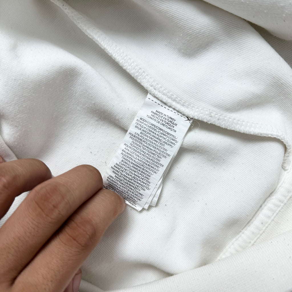 Ralph Lauren Full-zip Hoodie Jacket in White Size Small ( Fits Medium )