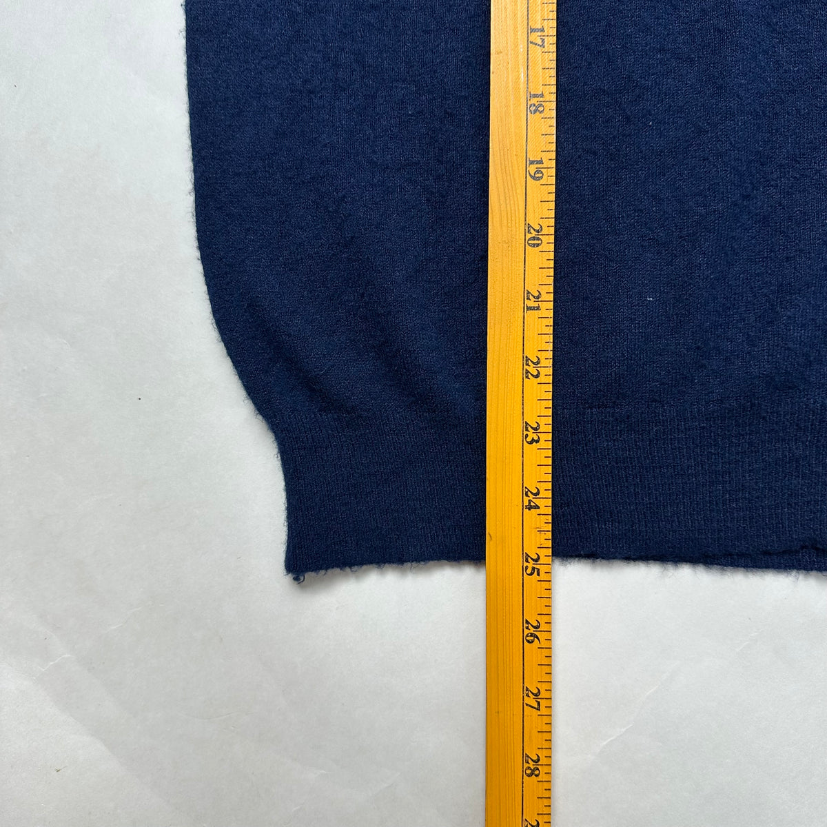 Vintage Christian Dior Monsieur Acrylic Knit Sweater in Navy Blue ( Size Medium )