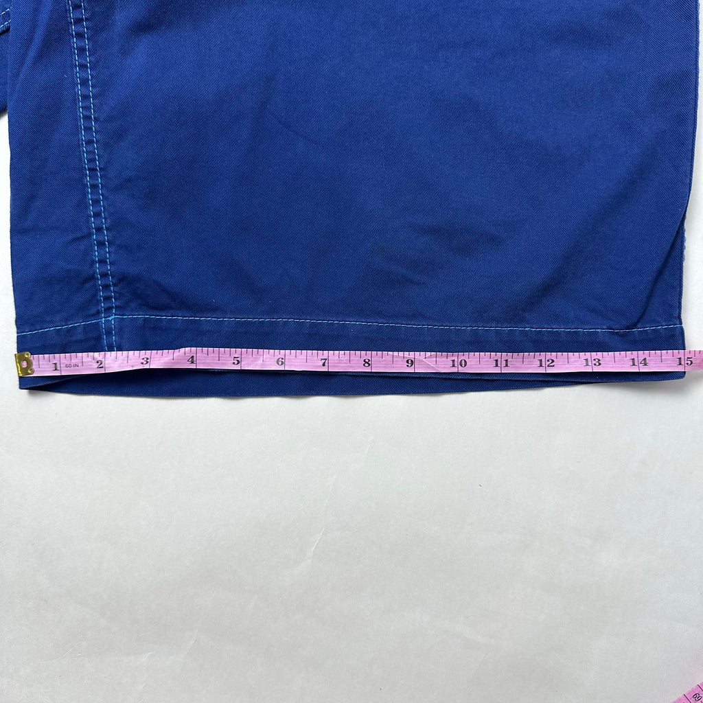 Uniqlo x Marni Baggy Shorts Cotton Twill in Cobalt Blue ( Size 30-36 )