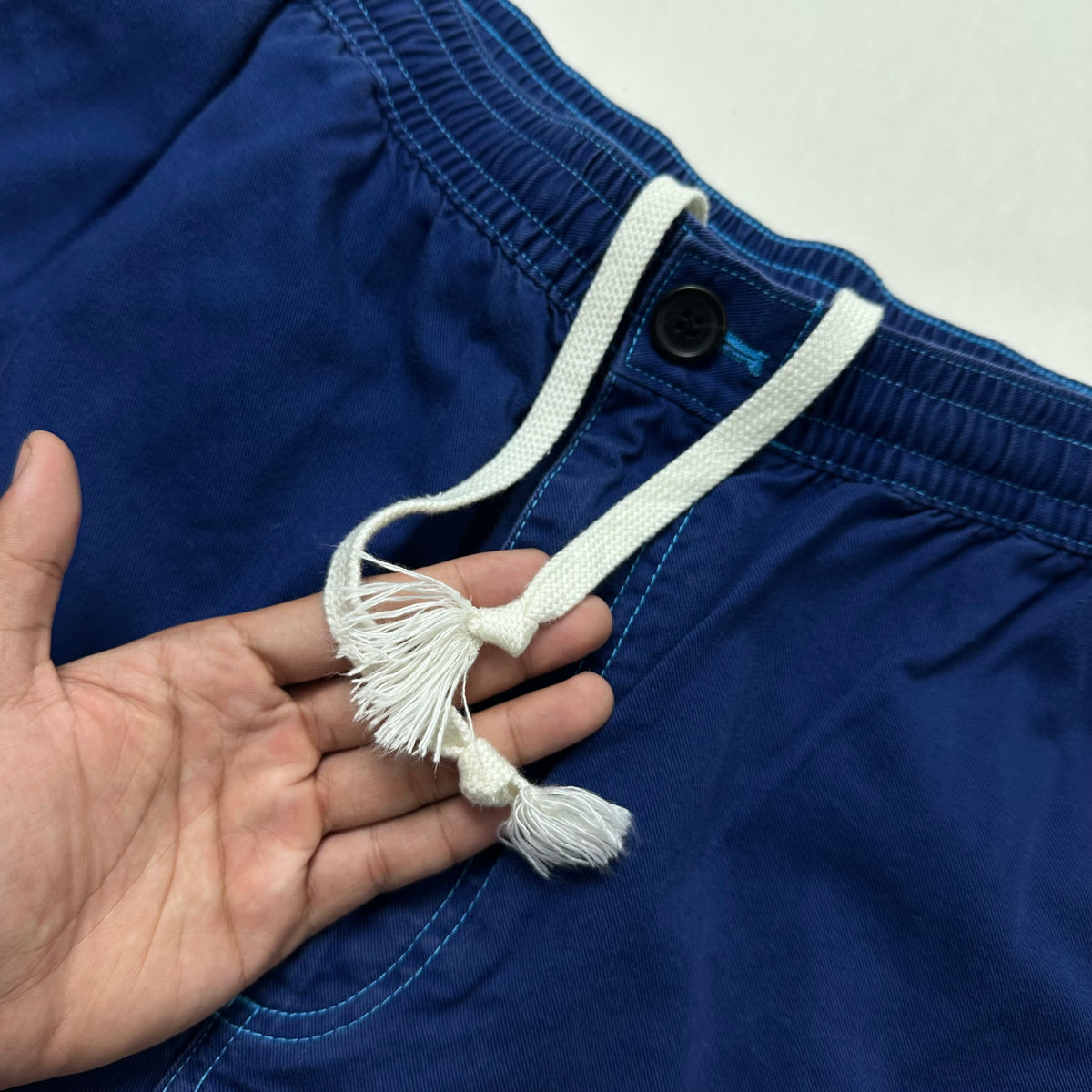 Uniqlo x Marni Baggy Shorts Cotton Twill in Cobalt Blue ( Size 30-36 )
