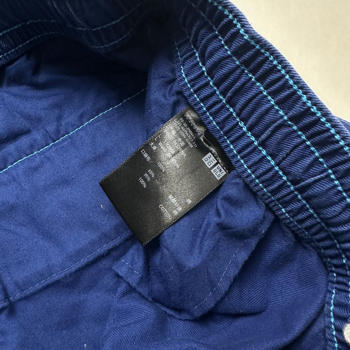 Uniqlo x Marni Baggy Shorts Cotton Twill in Cobalt Blue ( Size 30-36 )