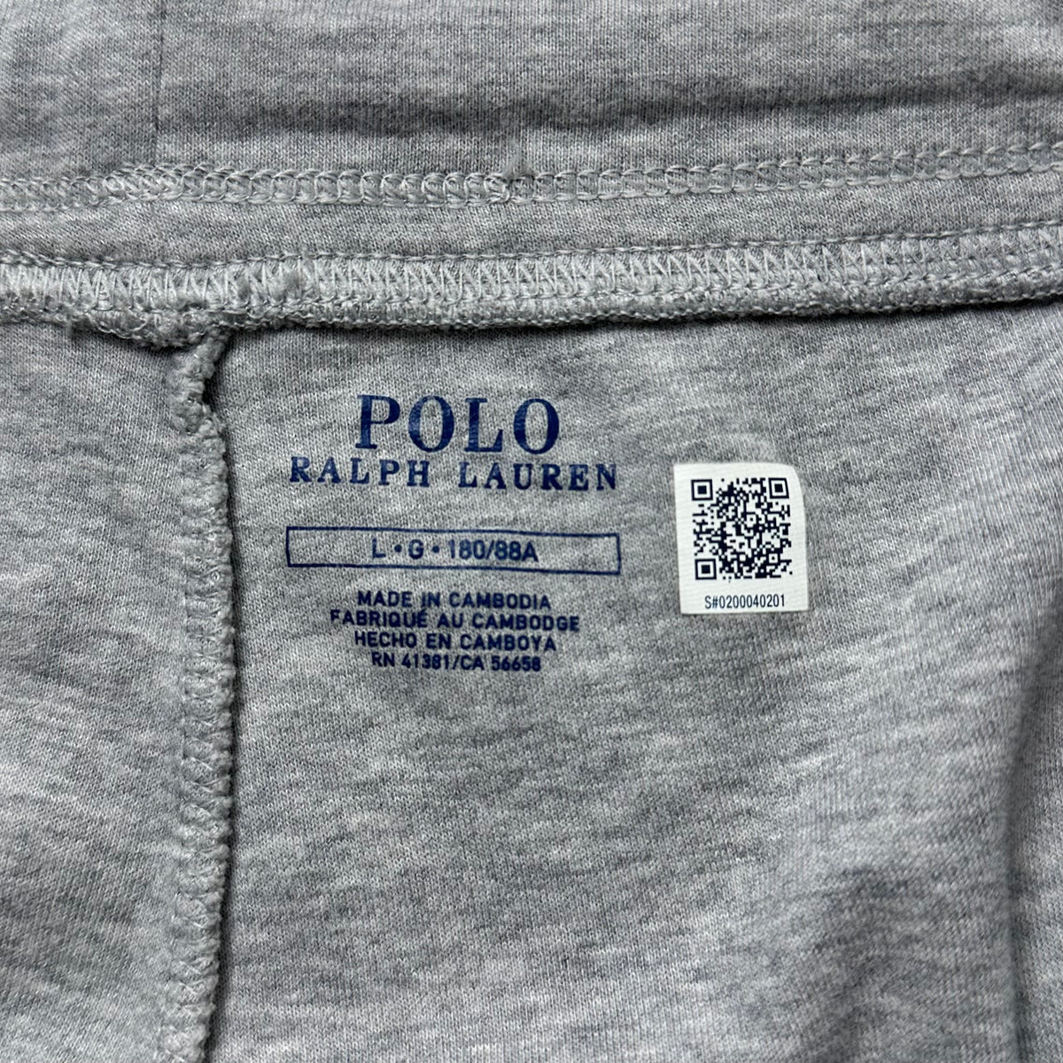 Ralph Lauren Sweat Shorts in Gray ( Size 34-38 )