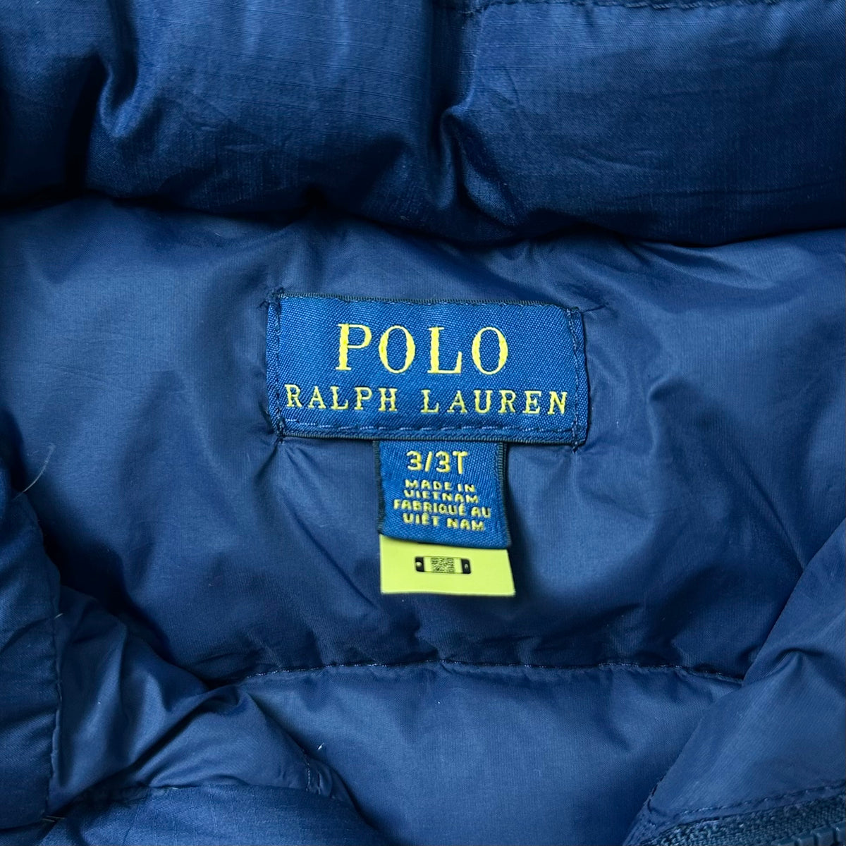 Ralph Lauren Puffer Jacket in Navy Blue for Kids (Size 3T) 3 years old