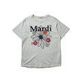 Mardi Mercredi T-Shirt Flowermardi Blossom in Gray ( One Size )